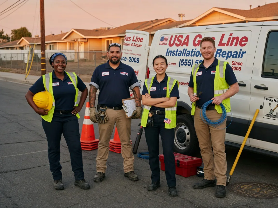 Gas Line Installation company in Quitman, GA